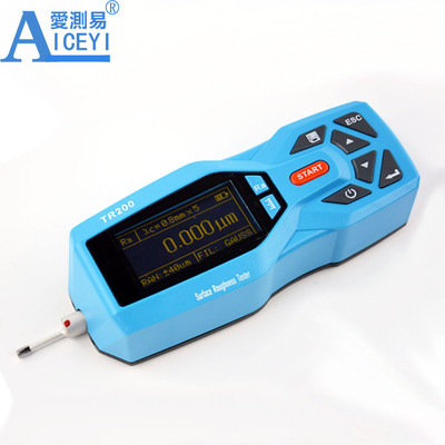 Handheld surface roughness measuring instrument